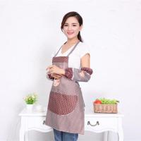 [2套][围裙+袖套]围裙套装厨房卡通小熊卡通围裙套装男女可用