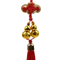 中国结挂件汽车挂饰保平安福字车内小饰品小号挂饰小礼品出入平安