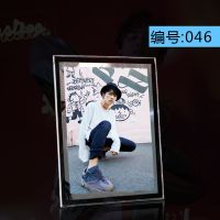 易烊千玺tfboys王俊凯王源同款周边6寸晶相框摆台写真照片定制
