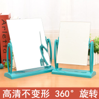 镜子化妆镜书桌单面宿舍大码台式欧式公主超大号梳妆镜子邮