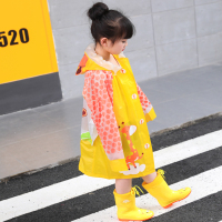 [天夕雨旗舰店专卖]儿童雨衣雨披带书位男女童学生加厚雨衣