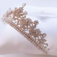 新娘皇冠头饰成气结婚王冠新款韩式婚纱配饰公主生日箍百搭