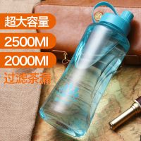 powcan大容量杯便携超大太空杯塑料杯子户外运动大码壶2000ml