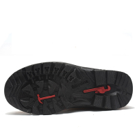 劳保鞋男真皮迷彩透气防滑防臭工作鞋钢头防砸防穿刺安全鞋002