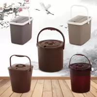 [买一送八]茶渣桶茶桶家用茶桶塑料废桶功夫茶具配件茶具桶