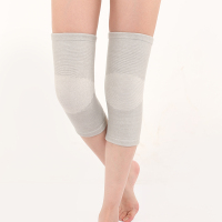 [护膝-两只装][四季款、加绒款、自热三款可选]竹炭护膝保暖女士老寒腿男女运动老人护膝盖超薄春夏关节秋冬季加厚骑车户外