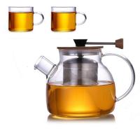 耐热高温过滤玻璃茶壶家用泡茶壶小号花茶壶玻璃壶茶具煮冲茶器
