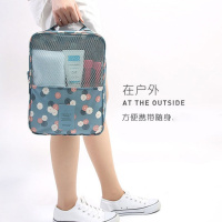 鞋子整理收纳袋旅游防鞋收纳防潮防尘拉链鞋套健身运动鞋