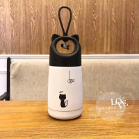 兔子保温杯女可爱便携迷你小巧儿童学生杯韩版清新文艺成人杯子