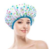 [台湾进口]台湾原装女浴帽双层加大加厚防沐浴浴室防帽女款头套