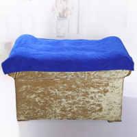 定制足疗沙毛巾足浴凳子巾按摩沙酒店地巾铺巾垫脚巾脚蹬巾