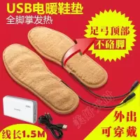 USB充电鞋垫加热鞋垫电暖鞋垫电热保暖鞋垫男女可行走热鞋垫