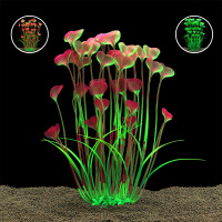 族箱鱼缸造景塑料鱼缸装饰假仿真大海带摆件邮