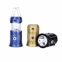 新款马灯LED太阳能充电露营野营灯