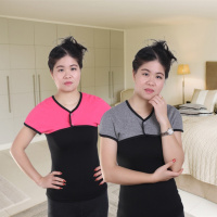 纯棉护肩保暖睡觉男女士中老年护肩膀坐月子护颈椎肩颈坎肩春秋季