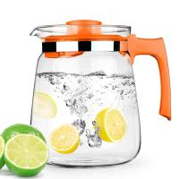 1.5-2L大号耐热玻璃冷壶开壶大容量凉壶果汁壶玻璃壶茶壶
