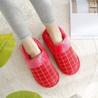 棉拖鞋保暖加绒加厚防滑月子鞋冬季毛毛鞋男女厚底室内情侣居家鞋