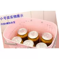 洗澡篮沐浴篮收纳篮购物篮塑料篮子hellokitty可爱卡通大号手提篮