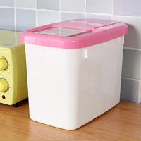 米桶塑料储米箱米缸面粉桶防虫防潮加厚带盖20斤25斤厨房储物盒