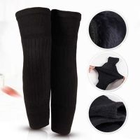 冬季保暖护膝防寒保暖加厚加长护膝带松紧带膝盖老寒腿护膝通用款