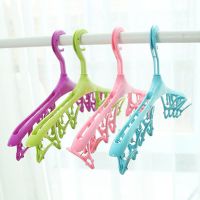 8个夹子衣架塑料防风内衣袜子晾衣架家用衣挂晒鞋架