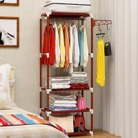 落地衣架简易卧室衣帽架室内创意挂衣架铁艺置物架衣服架