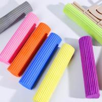 [买一送一]2个装拖把头替换滚轮式挤胶棉吸海绵28cm通用款