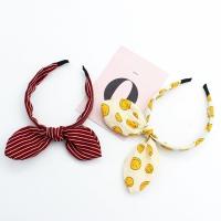 [10块3个][铁丝兔耳朵箍]韩国蝴蝶结头箍铁丝宽边饰卡