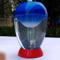 火山喷油漏沙漏计时器创意滴个性摆件儿童可爱送同学生日