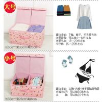 收纳盒布艺有盖折叠储物箱大号衣服整理箱儿童玩具箱无纺布收纳盒