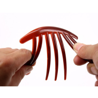 大号刘海梳饰刘海梳插梳防滑成人简约女卡盘卡优雅百搭头饰