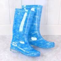 [时尚百搭]高筒雨鞋女学生韩版雨靴防鞋四季成人胶鞋防滑靴