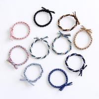 韩版小清新简约扎头橡皮筋女头绳韩国马尾头饰成人百搭圈绳