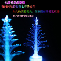 [元旦圣诞]圣诞树七彩光小玩具桌面摆件圣诞礼品装饰