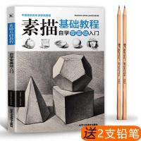 素描书入自学零基础教材教程人物头像静物初学者几何体动物书籍