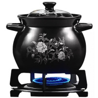 [质保一年,烧坏换新]书雅砂锅明火耐热耐高温煲汤专用陶瓷汤煲