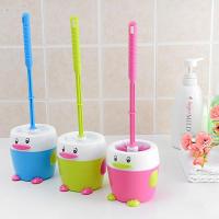 宅一起卡通企鹅马桶刷洁厕刷 洗厕所刷子 刷马桶刷子