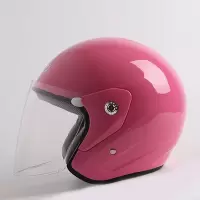 冬季摩托车头盔男女电动车头盔 保暖头盔 安全帽四季半盔