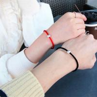 [1对2条装]925银转运珠 情侣手链 红绳手链 小傻瓜