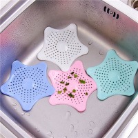 [1-10只装]海星地漏垫头阻隔塞池杂物过滤器