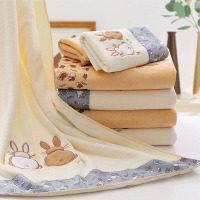 【1毛巾+1浴巾】浴巾套装加大加厚男女情侣宾馆酒店吸浴巾