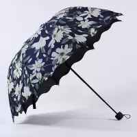 雨伞折叠女太阳伞防紫外线小清新韩版学生樱花防晒晴雨两用遮阳伞