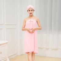 可穿浴巾柔软浴裙成人女士性感可爱抹裹胸洗澡汗蒸[买二送毛巾]