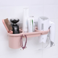 浴室电吹风机架子免打孔卫生间吹风机架厕所置物架风筒收纳壁挂