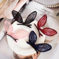 韩版刘海夹饰品刘海夹韩国头饰卡夹子边夹蝴蝶结波浪耳朵压夹