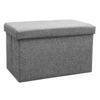 多功能收纳凳子储物凳可坐成人沙凳折叠布艺玩具储物换鞋凳家用