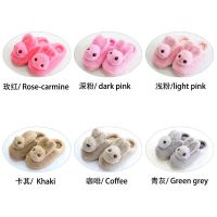 优质兔毛加厚毛毛绒棉拖鞋秋冬季情侣学生小孩可爱半根室内居家