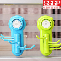 [2个装]强力粘胶无痕免钉免打孔承重吸盘壁挂不粘钩新奇特挂钩