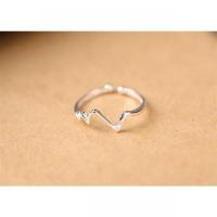 魔道祖师同人周边江澄紫电925纯银心电图戒指闪电戒指COS饰品邮