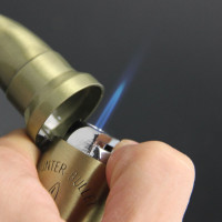 创意个性子弹打火机超小迷你直冲打火机防风充气打火机